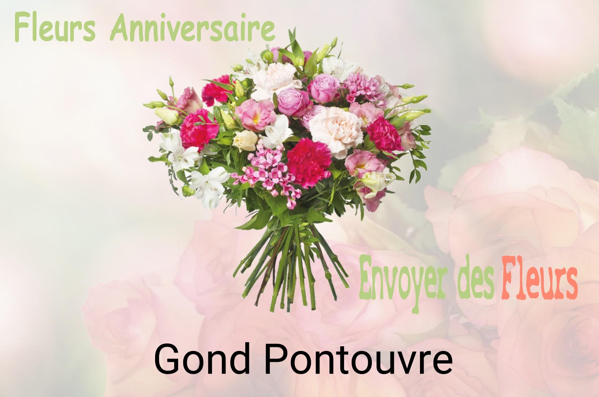 Bouquet de fleurs d’anniversaire livré à Gond-Pontouvre