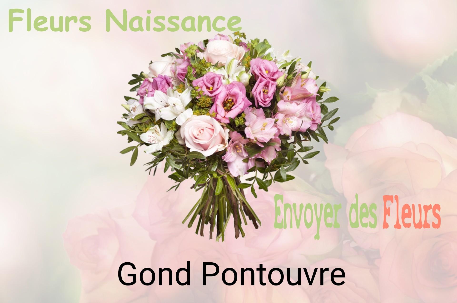 Bouquet de fleurs de naissance livré à Gond-Pontouvre