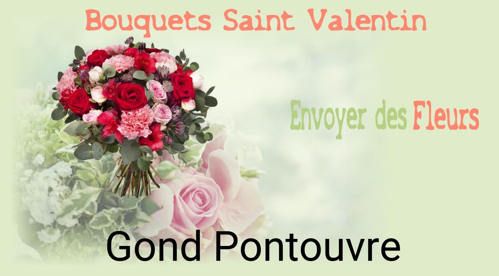 Roses de Saint-Valentin livrées à Gond-Pontouvre